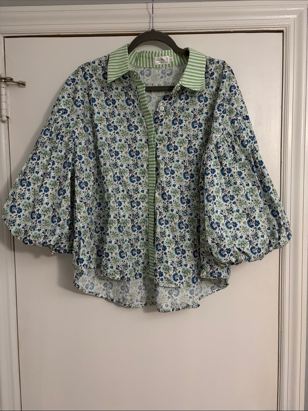 Shop The Mint / The Hopeful Blue Mixed Print